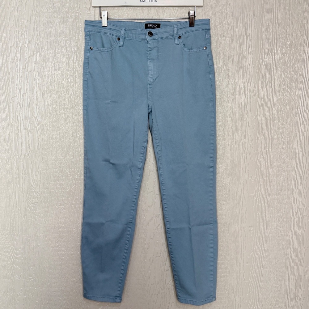 Buffalo David Bitton Havana High Rise Ankle Skinny Jeans Light Blue 10/30